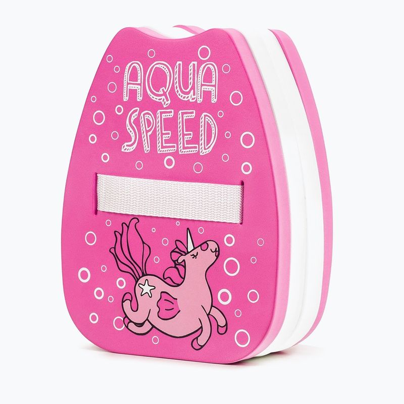 Detská plavecká doska AQUA-SPEED Kiddie Unicorn pink 186 4