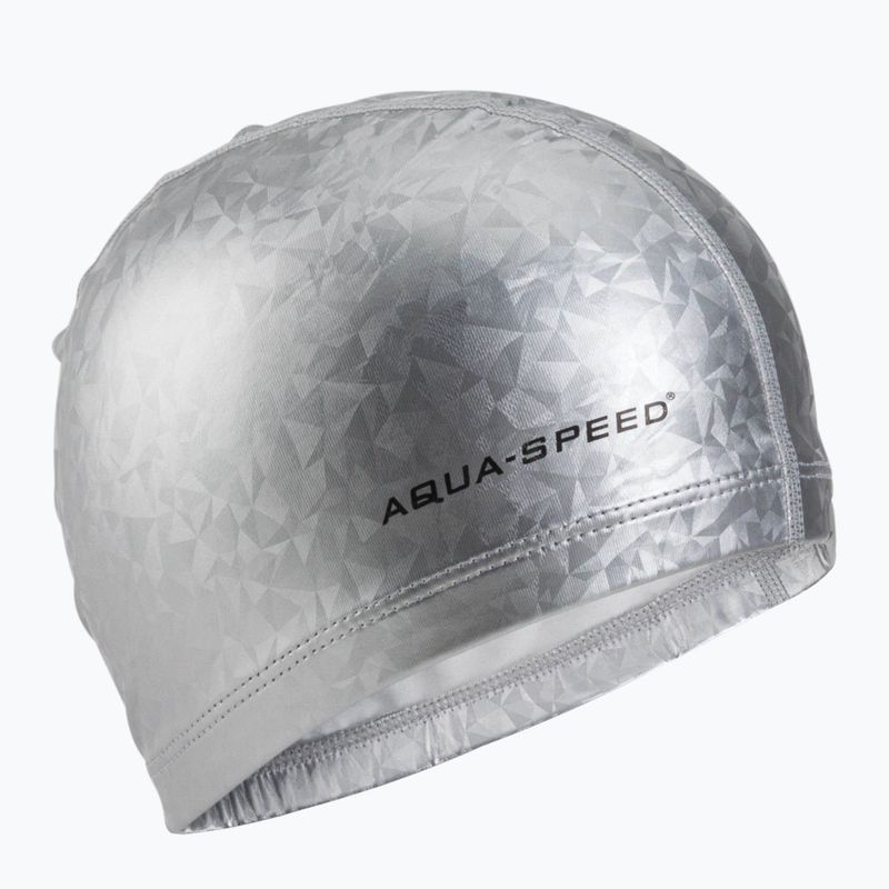 Kúpacia čiapka AQUA-SPEED Flux 26 strieborná 143