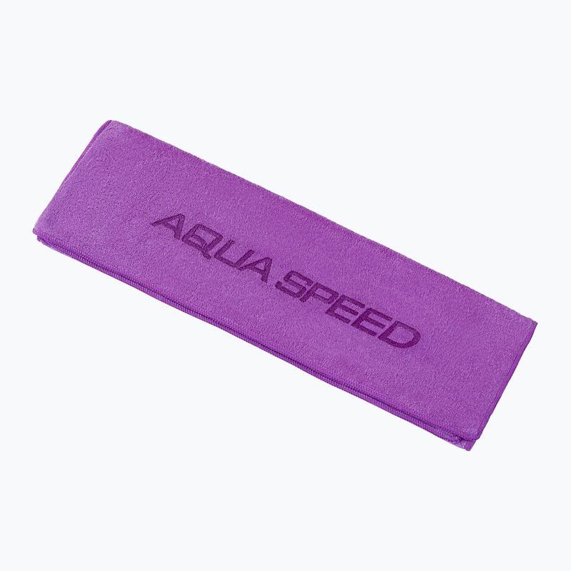 AQUA-SPEED Dry Mäkký rýchloschnúci uterák fialový 156