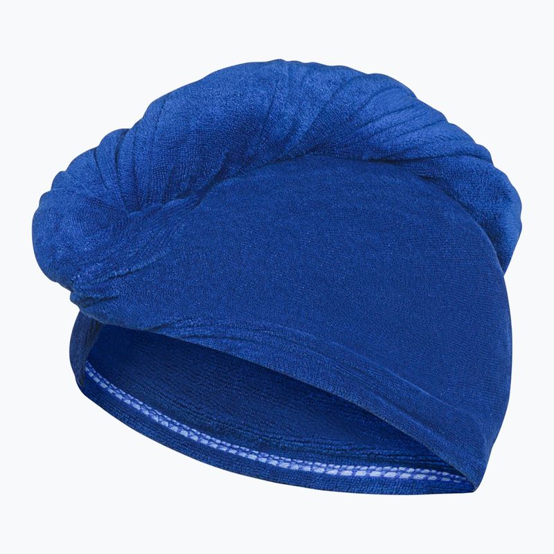 AQUA-SPEED Uterák na hlavu turban modrý 146