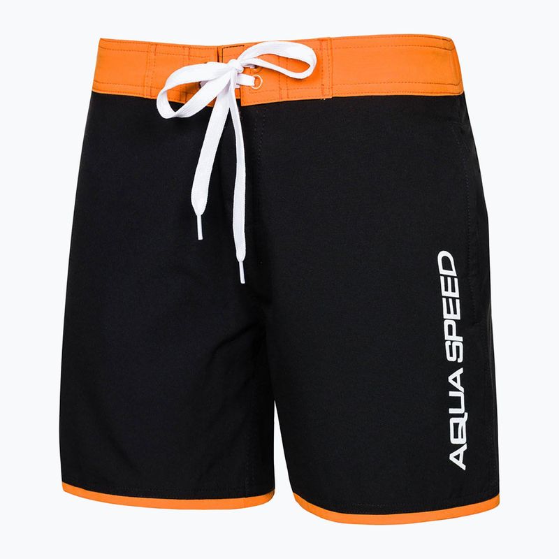 Detské plavecké šortky AQUA-SPEED Evan black 305