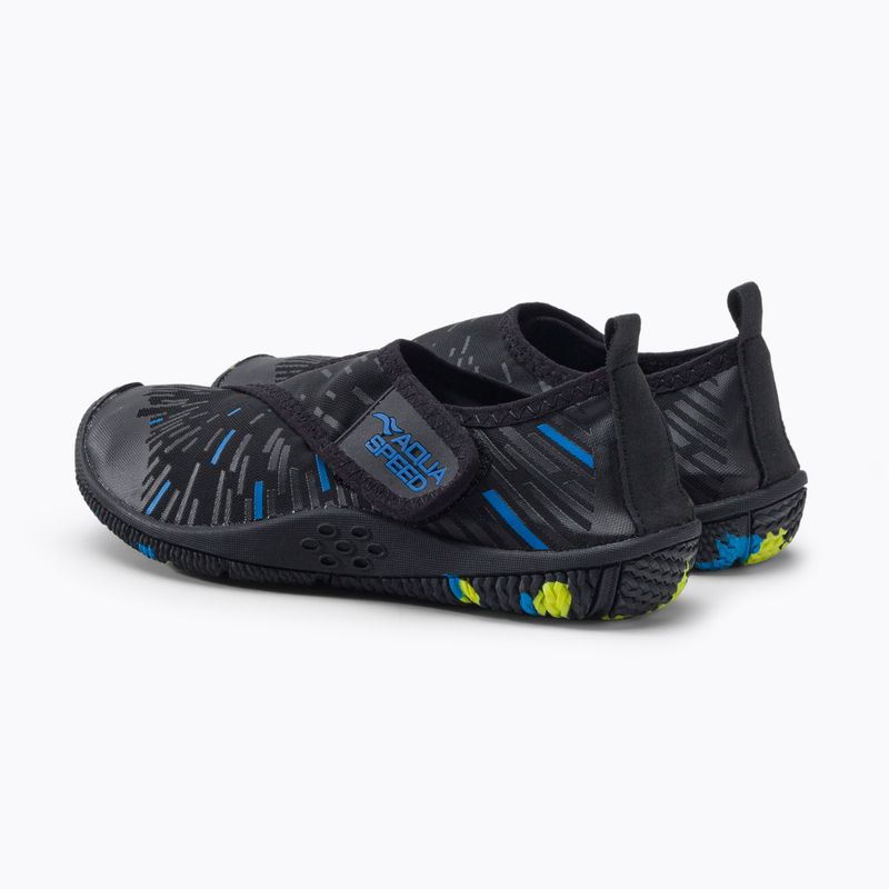 Topánky do vody AQUA-SPEED TEGU black 639 3