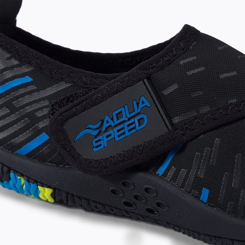 Topánky do vody AQUA-SPEED TEGU black 639 7