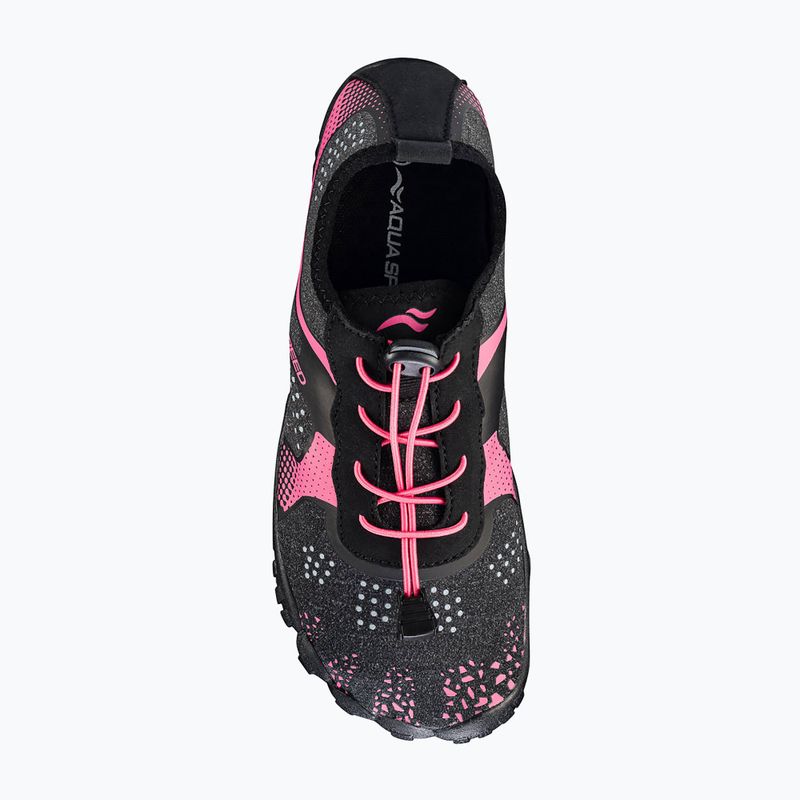 Dámska obuv do vody AQUA-SPEED Nautilus black-pink 637 13