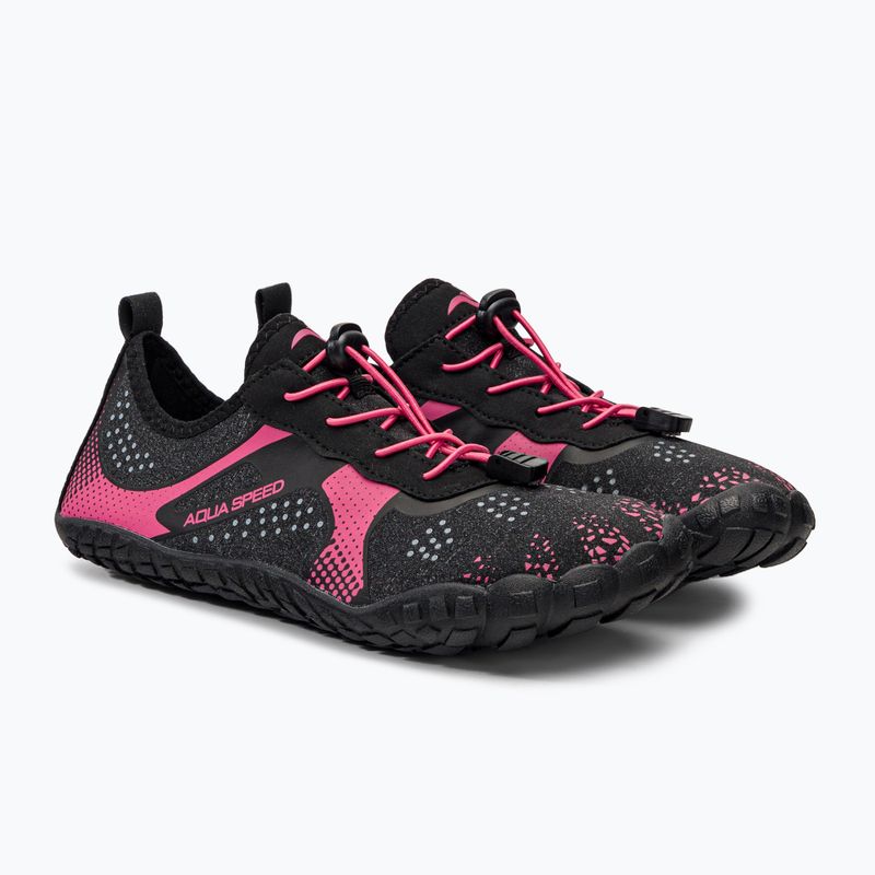 Dámska obuv do vody AQUA-SPEED Nautilus black-pink 637 4