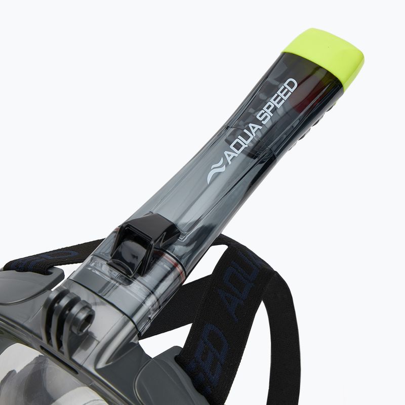 Celotvárová maska na šnorchlovanie  AQUA-SPEED Spectra 2.0 čierna 4