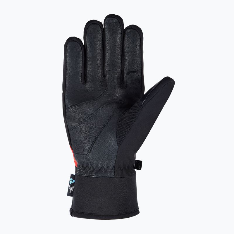 Lyžiarske rukavice Viking Kuruk 2.0 black/red 2