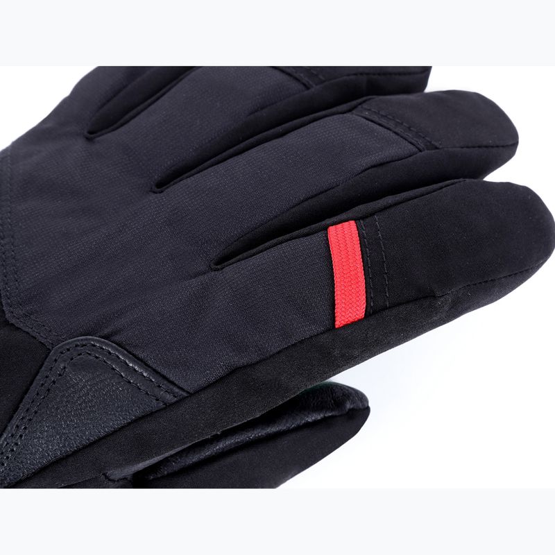 Pánske lyžiarske rukavice Viking Branson GTX black/red 5