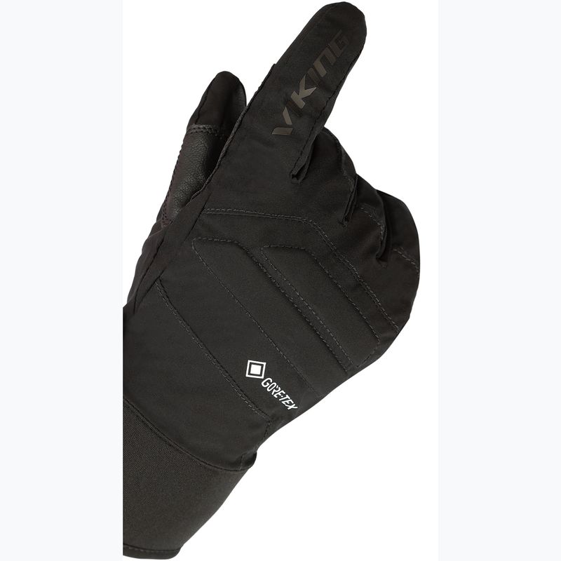 Lyžiarske rukavice Viking Whistler GTX Multifunction Black 4