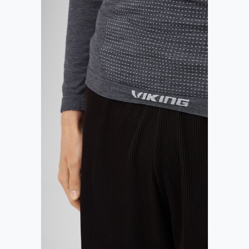 Pánska termoakčná mikina Viking Lan Pro dark grey/light grey 6