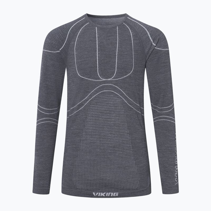 Pánska termoakčná mikina Viking Lan Pro dark grey/light grey 7