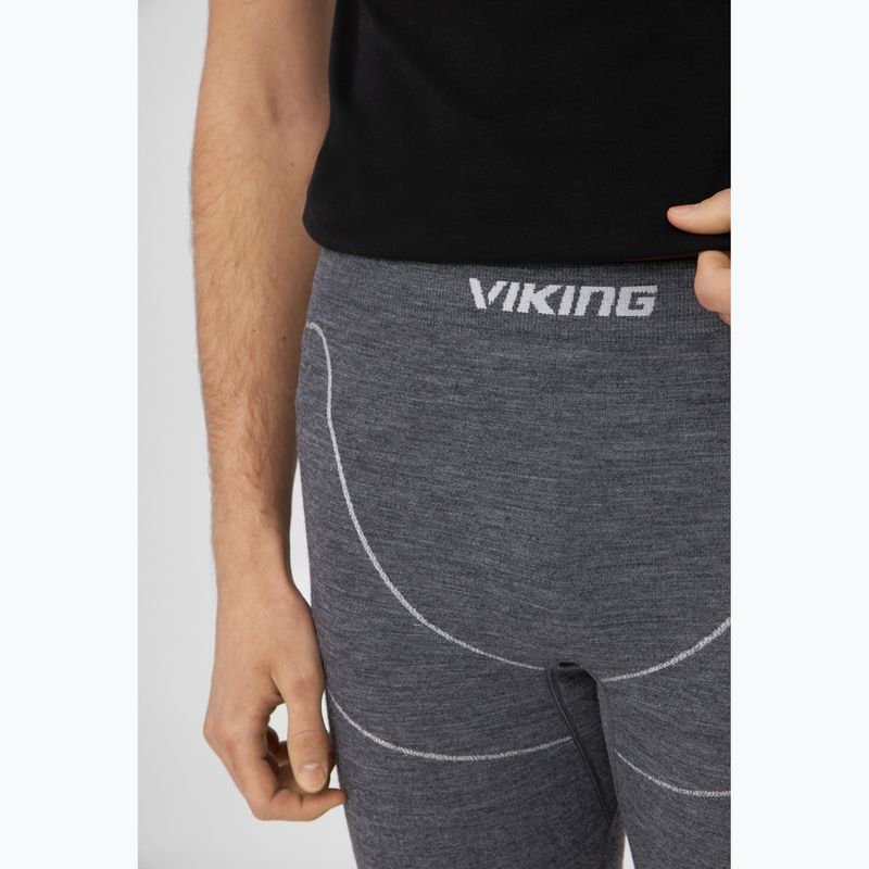 Pánske termo nohavice Viking Lan Pro dark grey/light grey 3
