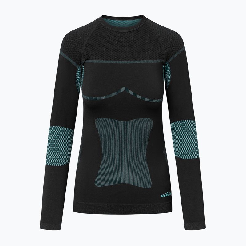 Dámsky termo set Viking Ilsa black/turquoise 2