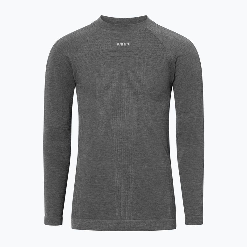 Pánske termo tričko longsleeve Viking Tende dark grey