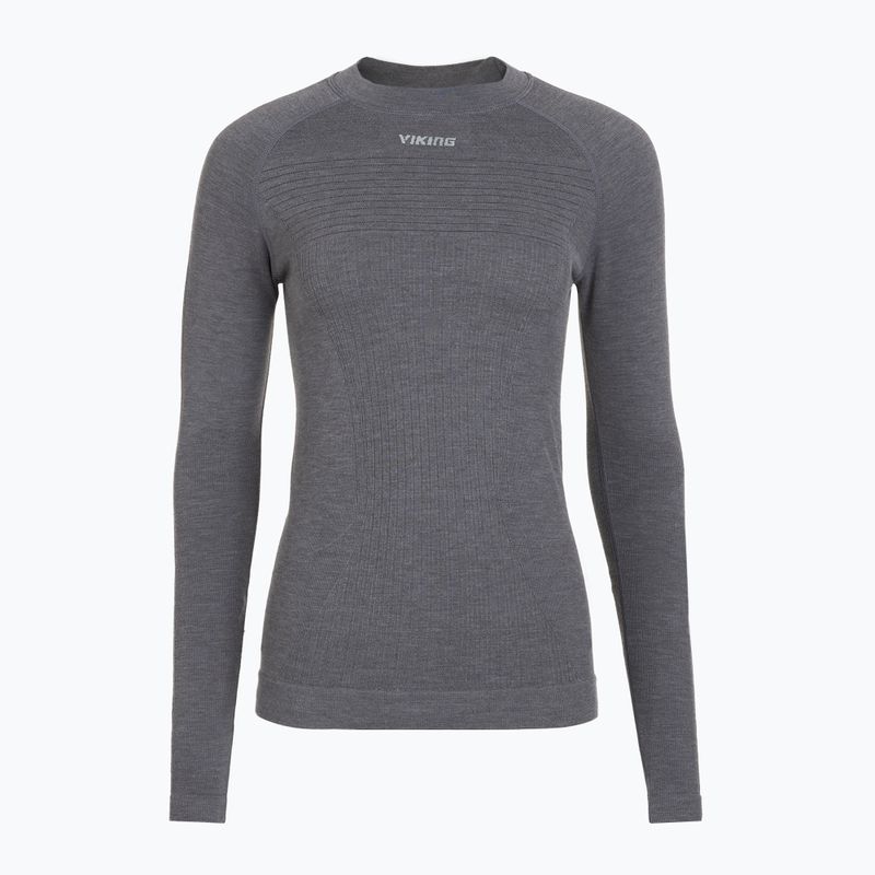 Dámska termoakčná mikina Viking Tende dark grey