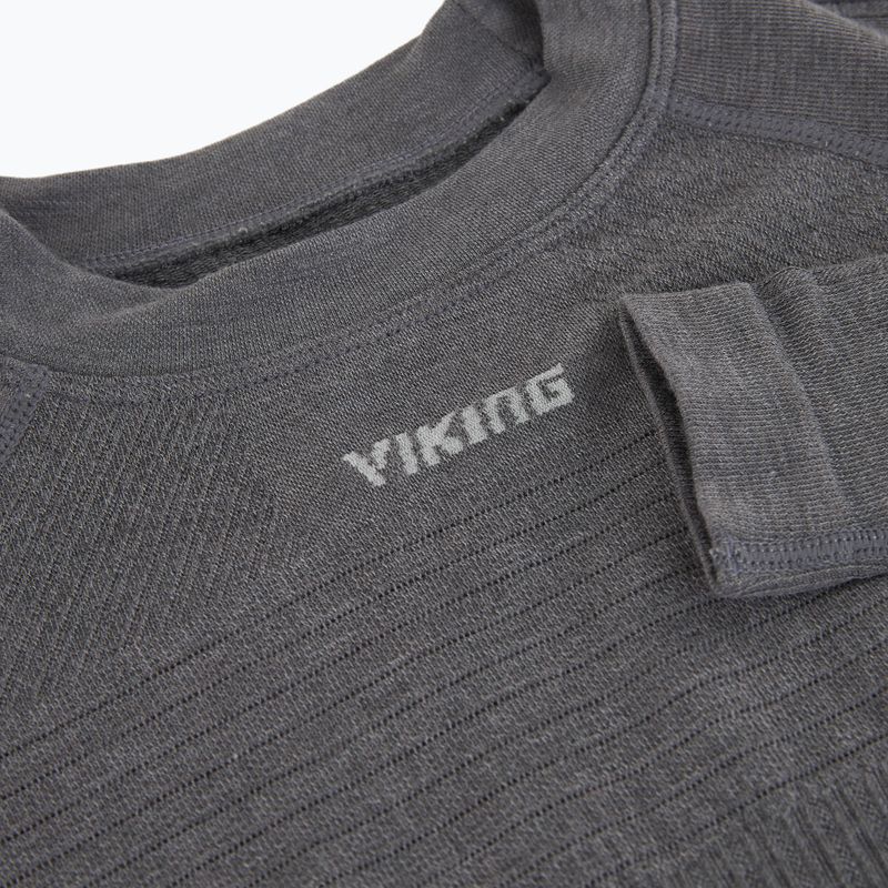 Dámske termo tričko longsleeve Viking Tende dark grey 4