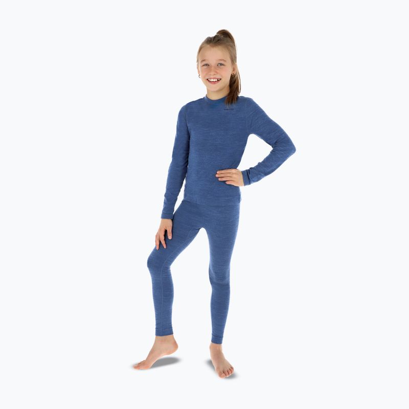 Detský komplet termo bielizne Viking Flam light blue