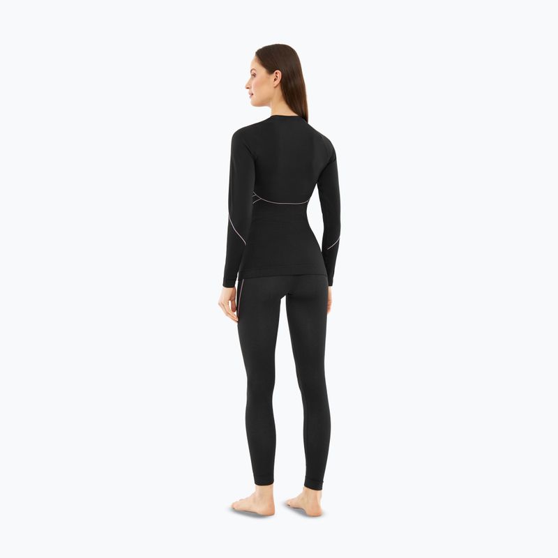 Dámska termoakčná mikina Viking Etna 2.0 black/purple 3
