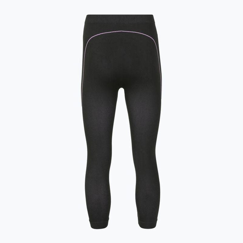Dámske termo nohavice Viking Etna 2.0 3/4 black/purple 8