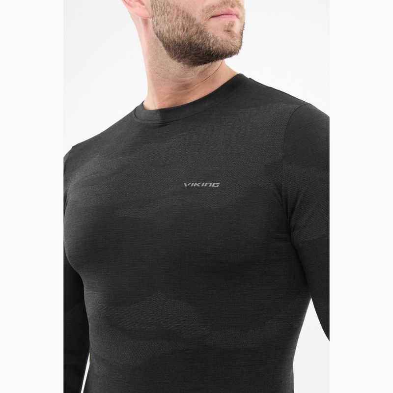 Pánsky komplet termo bielizne Viking Gasher 3/4 black 4