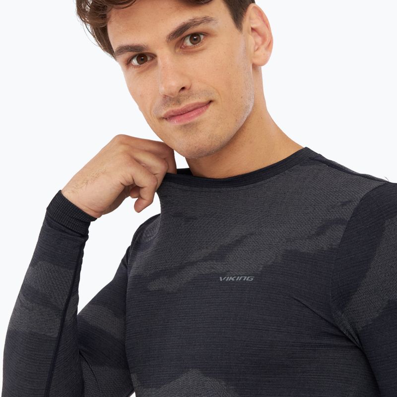 Pánska termoakčná mikina Viking Gasher black 3