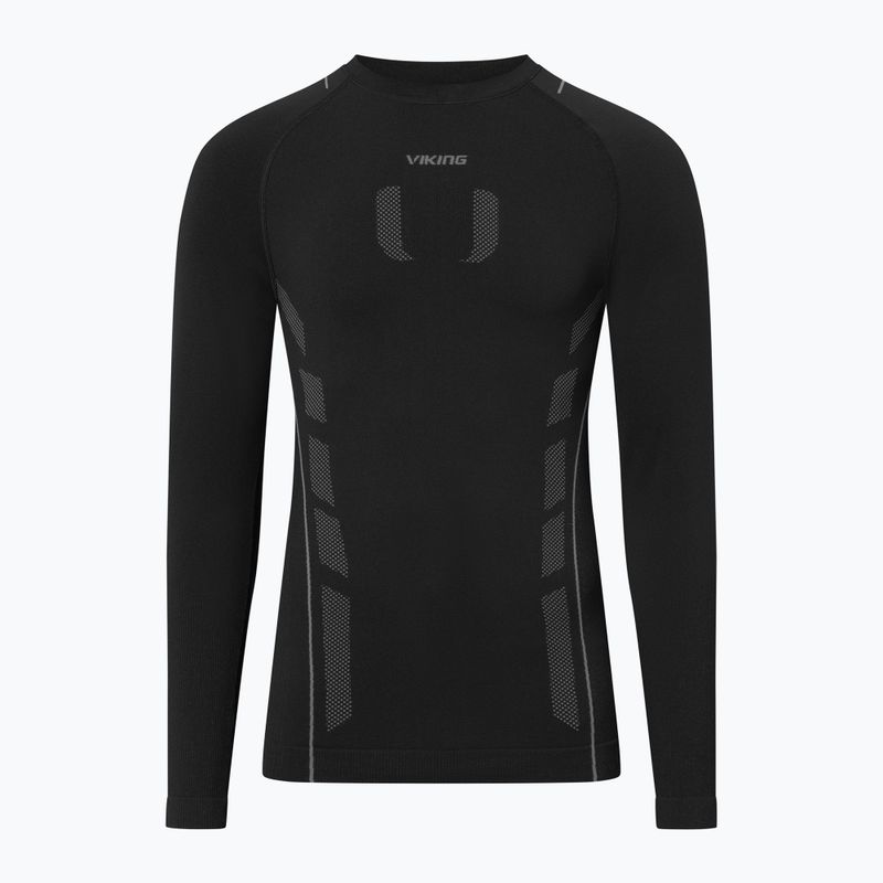 Pánska termoakčná mikina Viking Eiger 2.0 black/grey