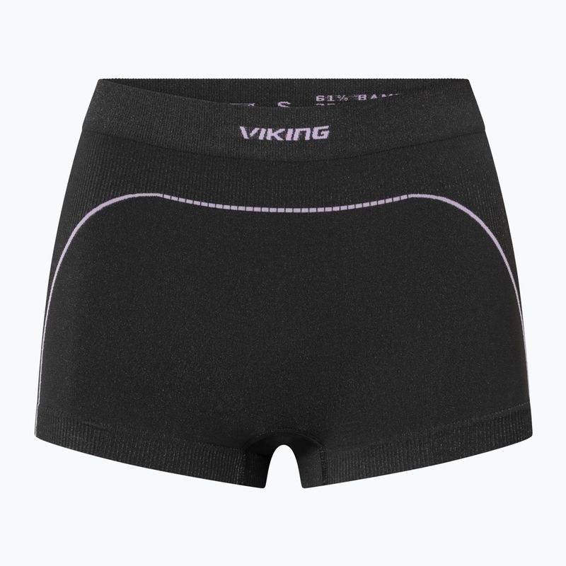 Dámsky komplet termoprádla Viking Eiger 2.0 black/purple 4