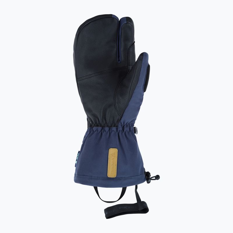 Pánske lyžiarske rukavice Viking Norvik Pro Lobster Freeride navy/beige 3