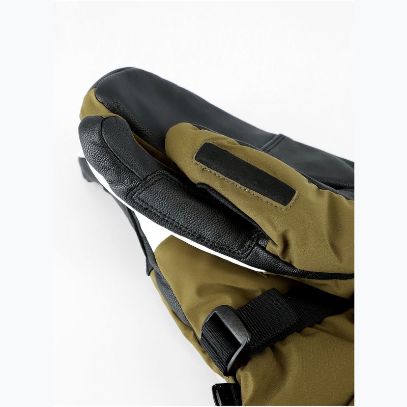 Lyžiarske rukavice Viking Norvik Pro Lobster Freeride olive/white 4