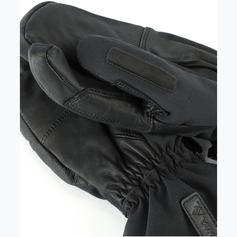 Lyžiarske rukavice Viking Norvik Pro Lobster Freeride black 4