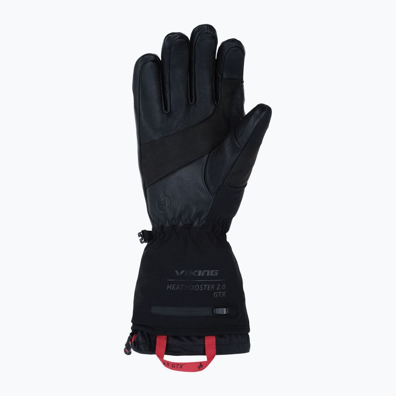 Lyžiarske rukavice Viking Heatbooster 2.0 Gore-Tex black 3