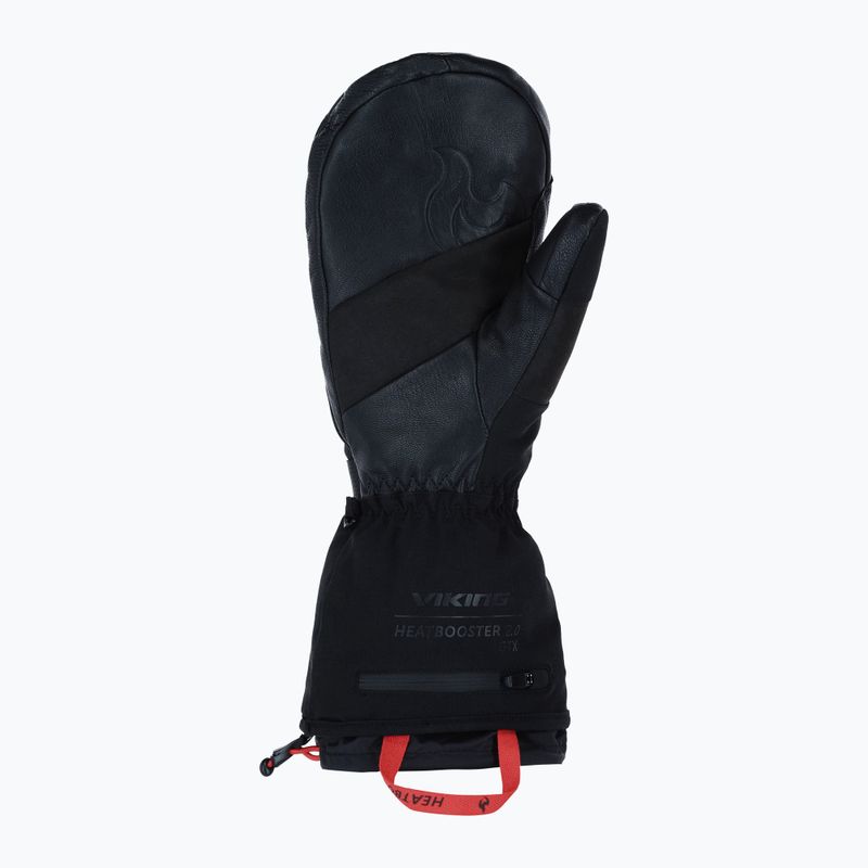Lyžiarske rukavice Viking Heatbooster 2.0 Gore-Tex Mitten black 3