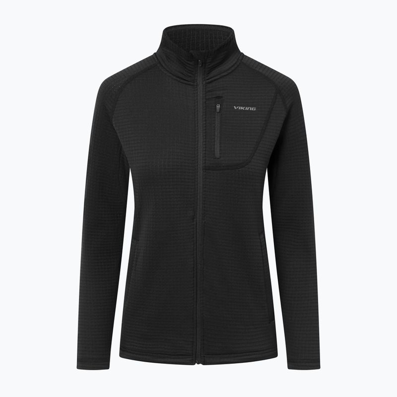 Dámska trekingová mikina Viking Admont Full Zip black 7