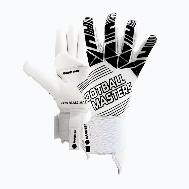 Football Masters Fenix Pro brankárske rukavice biele 1174-4 4
