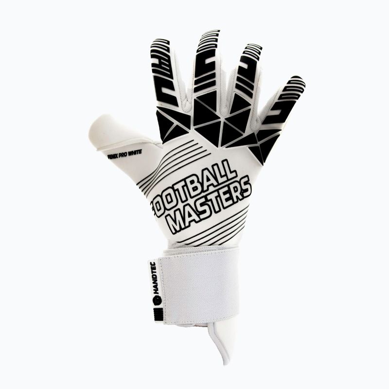 Football Masters Fenix Pro brankárske rukavice biele 1174-4 5