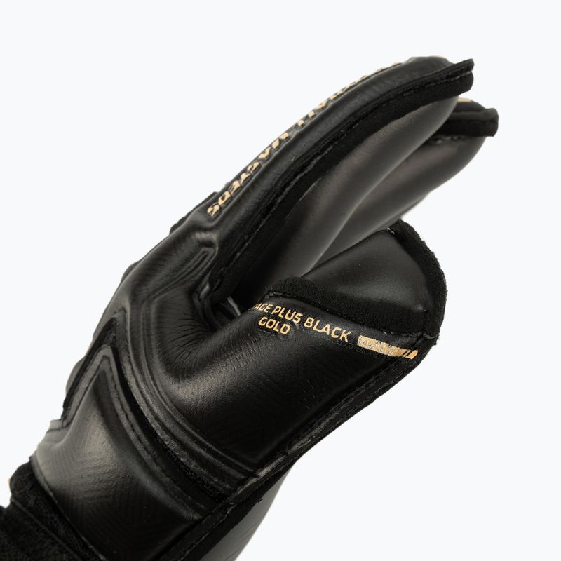 Detské brankárske rukavice Football Masters Voltage Plus RF v 4.0 black 1191-1 3