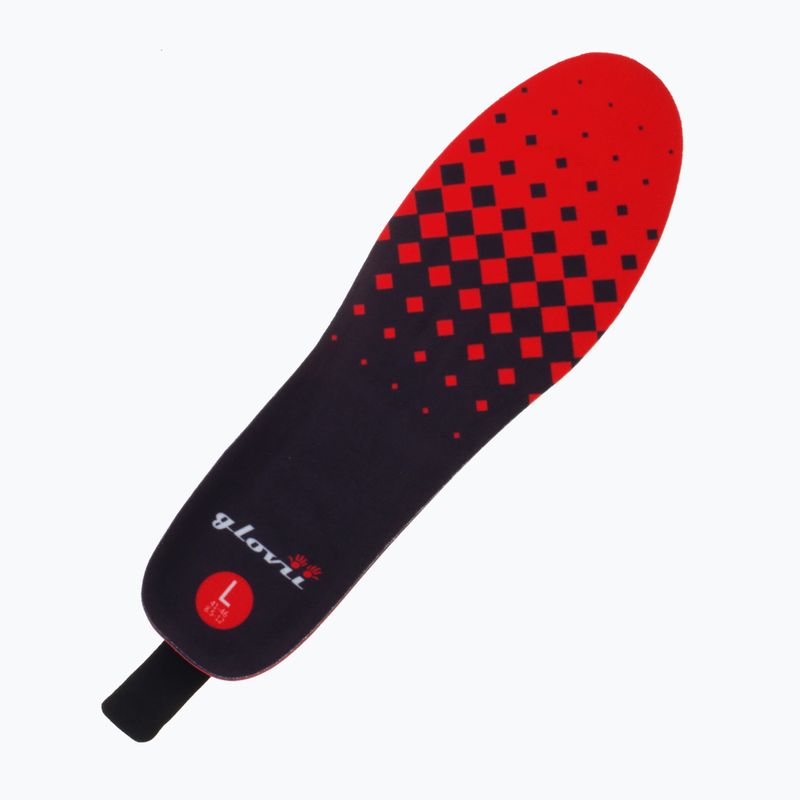 Vyhrievané vložky do lyžiarskych topánok Glovia GW2 s diaľkovým ovládaním čierne 7