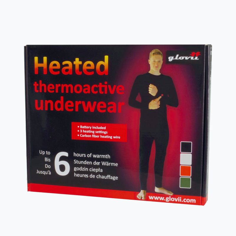 Vyhrievaná mikina Glovii GJ1 čierna 9