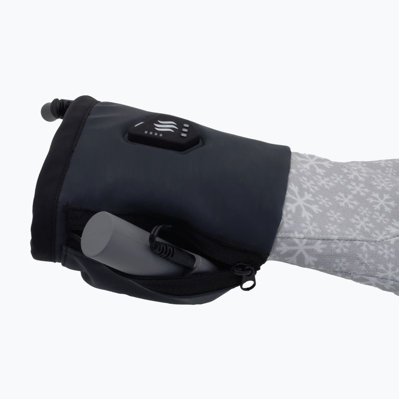 Vyhrievané rukavice Glovii GEG šedé 8