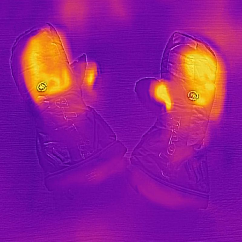 Vyhrievané rukavice Glovii GZ1 čierne 12