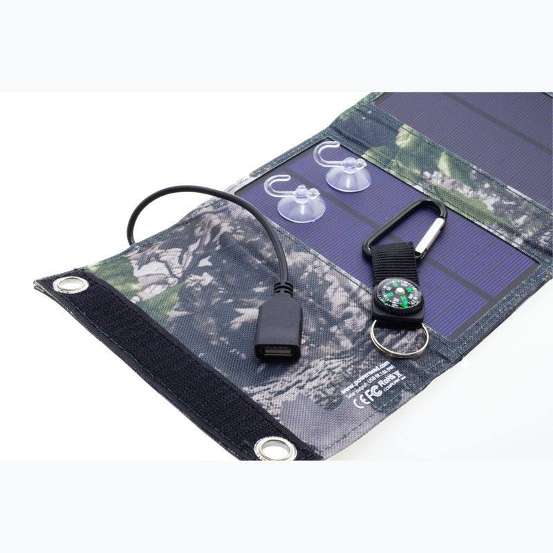 Solárny panel PowerNeed ES-6 9W black 2