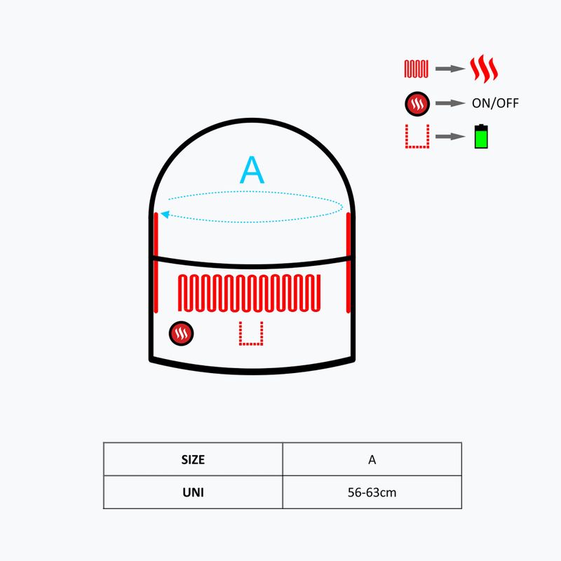 Vyhrievaná kukla Glovii GHB čierna 8