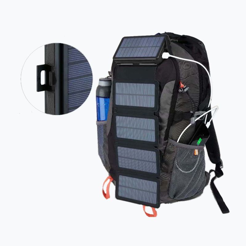 Solárna powerbanka PowerNeed 20000 mAh black  10