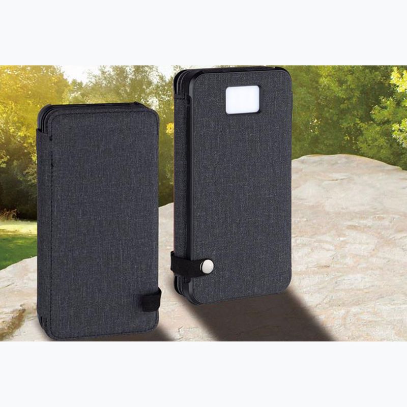 Solárna powerbanka PowerNeed 8000mAh black  11