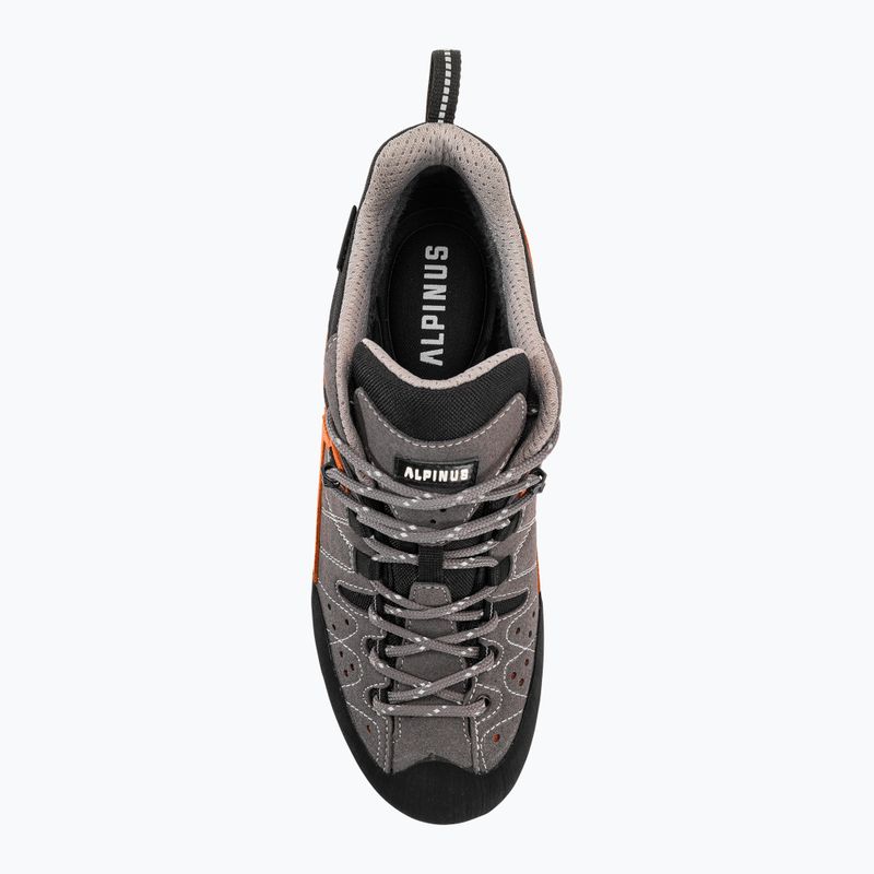 Pánska prístupová obuv Alpinus The Ridge Low Pro anthracite/orange 6