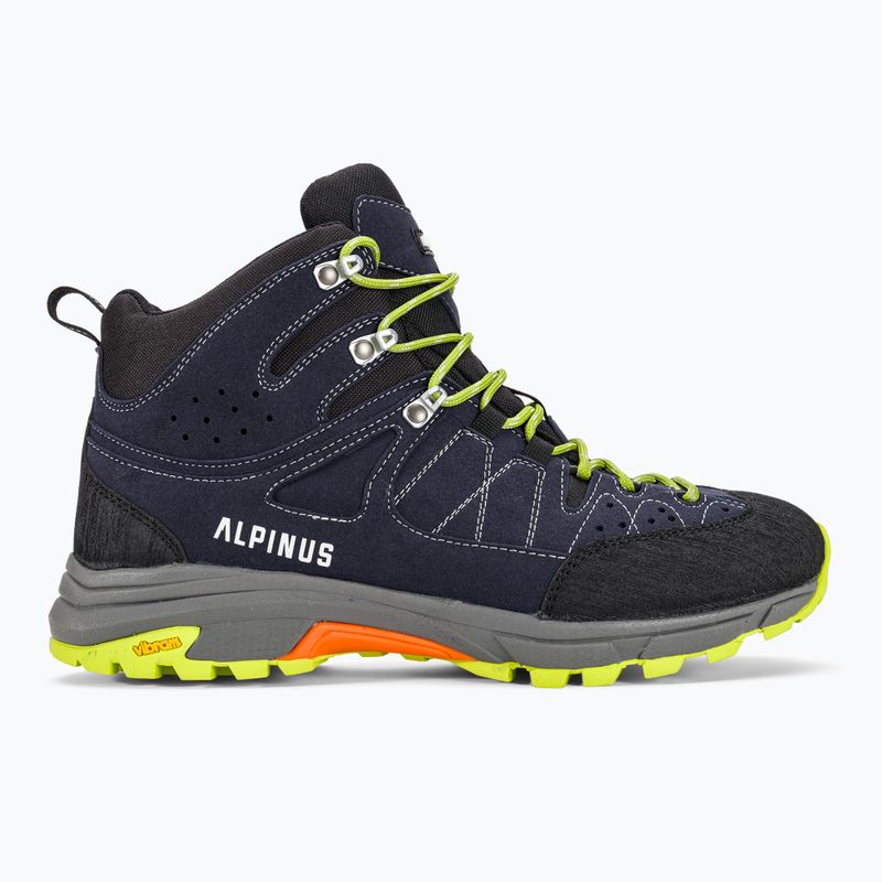 Alpinus Tromso High Tactical pánske trekové topánky námornícka modrá 2