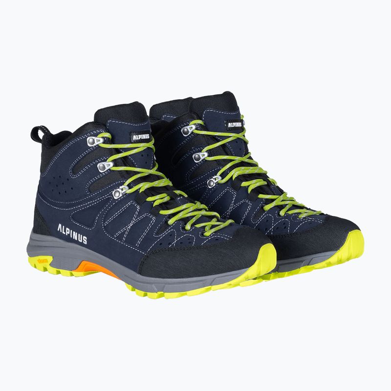 Alpinus Tromso High Tactical pánske trekové topánky námornícka modrá 8