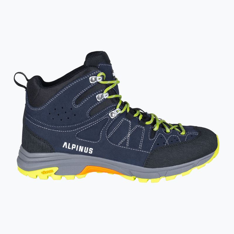 Alpinus Tromso High Tactical pánske trekové topánky námornícka modrá 9