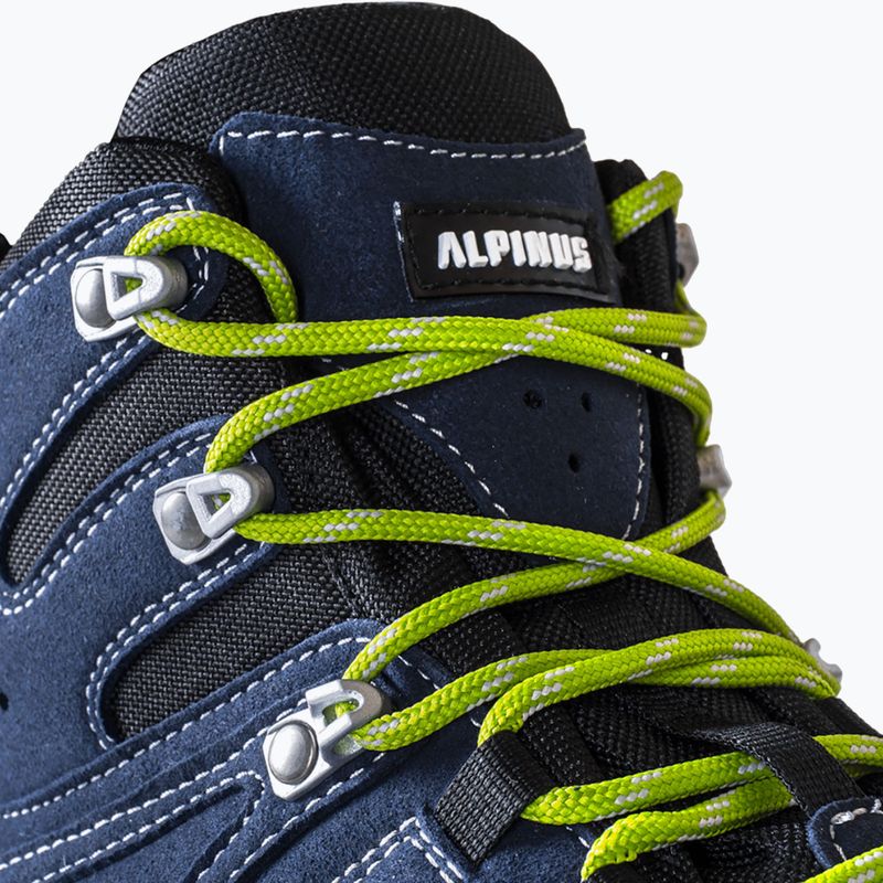Alpinus Tromso High Tactical pánske trekové topánky námornícka modrá 11