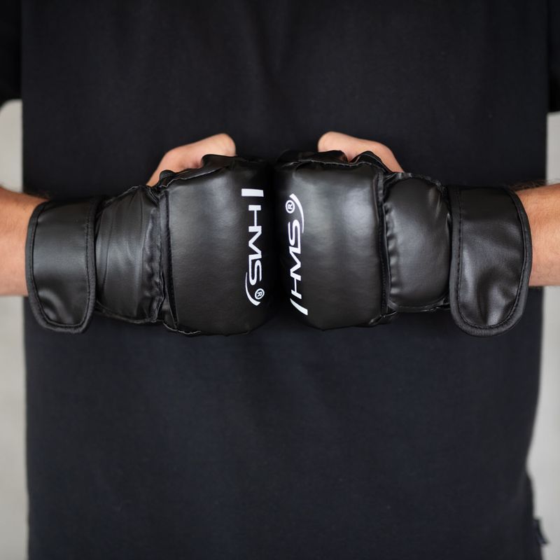 Elektronický boxérsky terč + rukavice HMS TB10 black 16